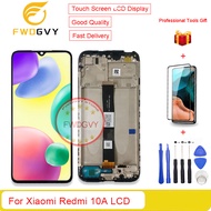 FWDGVY 6.53 "ต้นฉบับสำหรับ Xiaomi Redmi 10A 220233L2C 220233L 220233L2G 2I สัมผัสหน้าจอ LCD หน้าจอดิ