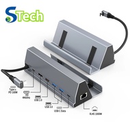 7 In 1 Docking Station For Steam Deck Aluminum Alloy Holder Dock 60Hz -Compatible USB-C For Steam De