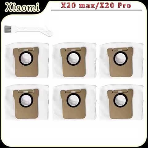 Dust Bag Kit Compatible With Xiaomi X20 Max / X20 Pro Robot Vacuum Cleaner, Dust Bag / Dust Bin Bag