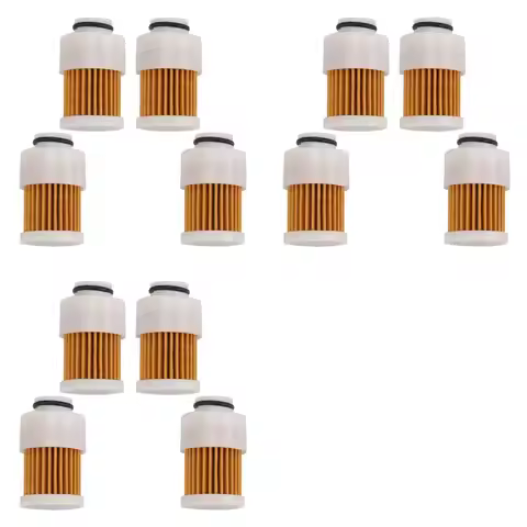 68V-24563-00 18-7979 Fuel Filter For Mercury Outboard F50 F60 F75 F90 F115 50-115 HP 4 Stroke 12Pcs