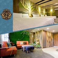 南投【清境依默騎馬渡假莊園】平日14人主題房樓中樓一泊二食住宿券MO25