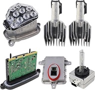 MUNIK Headlight Turn Signal LED Light R 6pcs Set for BMW 520i,523i,535i,528i xDrive,M5,ActiveHybrid 