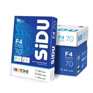 SIDU F4 HVS PAPER 70gr 1 BOX / Sidu F4 paper 70gsm