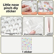 DIY Stress Relief Mini Transparent Emoji Toys for Girls