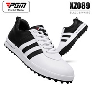 Pgm Golf Shoes Men Mens Shoes Waterproof Microfiber Leather XZ089