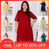PROMO PRICE / (SIZE S - XXL) Big Size Jumbo Brocade Dress XXL Bigsize Brocade Dress Chinese New Year