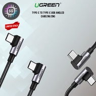 UGREEN[TYPE-C TO TYPE-C USB ANGLED CABLE(1M/2M)