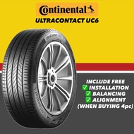 Tyre CONTINENTAL ULTRACONTACT UC6 225/50R18 (With Installation)