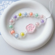 GRATIS ONGKIR - 6366 Gantungan HP Manik Aesthetic / Phone Strap Gaya Korea Lucu / Lanyard HP Unik da