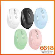 Tetikus Wayarles Wireless Mouse Mini PC Laptop Silent Receiver Mute Mouse Komputer Riba Mudah Diguna