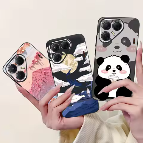 For Tecno Pova 7 5G Case Pova7 Pro LJ8 Popular Painted Cover Soft Silicone Phone Case For Tecno Pova