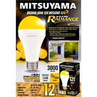 CAHAYA Mitsumaya Radiance Light LED Yellow Light Bulb UV Light Warm White 9 Watt 12 watt