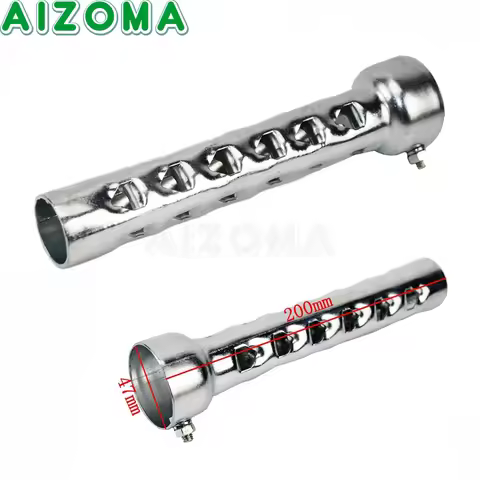 Motorcycle 8" Long Removable Muffler Silence DB Killer Noise Sound Eliminator Can For Harley Sportst