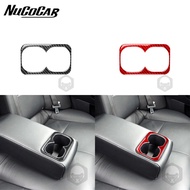 For Mitsubishi Lancer EVO X MR 2008-2015 Carbon Fiber Central armrest cup holder Car Interior Access