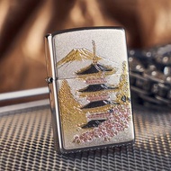 【ZIPPO官方旗艦店】日本傳統風格-五重塔防風打火機 ZA-5-26C