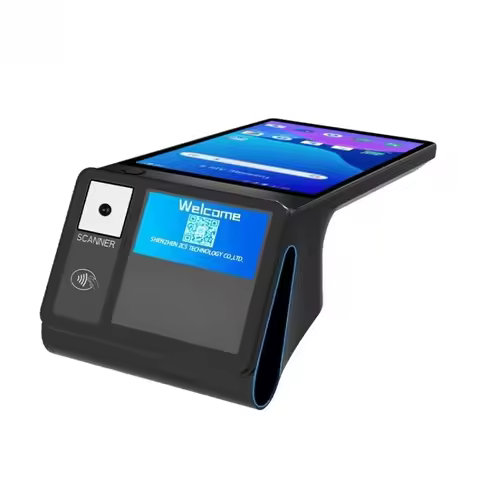108 58 Cash Register POS 8" All-in-one POS Machine Android 14 3GB+16GB 58mm Label Printer Receipt Ha