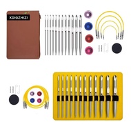 Tunisian Crochet Hook Set with Cable Aluminium Interchangeable Crochet Hook Set Crochet Hook 26 Pcs 