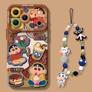 Suitable for iPhone 17 Pro Max Apple iPhone 17 Air Phone Case Denim Shin-Chan New Style Cute 15Pro S