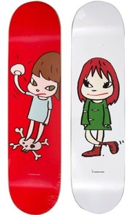 【限量極品必收藏】奈良美智 x MoMA 滑板系列 Solid Fist & Welcome Girl (set of 2 skateboards)
