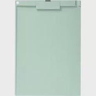 KOKUYO 薄型靜音板夾A4- 直式綠
