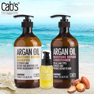 Cabs Professional Argan Oil Moisturizer Repair Shampoo and Conditioner (500ml) | Best Selling at LZD
