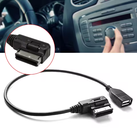 Music Media Adapter Audio AUX Adapter Data Wire Music MDI MMI AMI To USB Female Interface for VW for