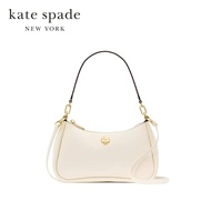 Kate Spade New York กระเป๋าสะพายไหล่รุ่น Kayla Small Convertible Shoulder Bag KI904 100 สีขาว