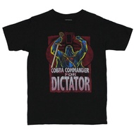 Gi Joe (G. I. Joe) Adult New T-Shirt -Cobra Commander For Dictator Pic