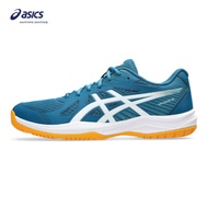 ASICS Men UPCOURT 6 Indoor Court Shoes in Dark Teal/White