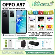 OPPO A57 2022 RAM 4/128|4/64 (4GB+4GB RAM EXPANSION)|A17 | A17k | A16e GARANSI RESMI OPPO INDONESIA