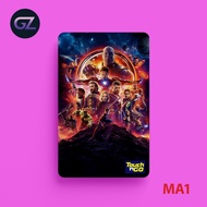 Marvel 5 - ATM Card Sticker | ATM SKIN, Sticker Card, Decorative Apartment Card - Waterproof Vinyl D