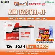 Aki Faster JP NS40Z 12V 40Ah untuk Toyota Avanza Rush