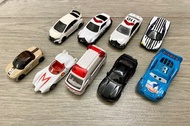 Takara Tomica 9架 1:64 Choro Q Q車微影 頭文字D TINY Q Tiny Choro Q TINY 場景 Q車 1/64 TOMY