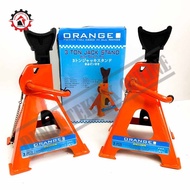 Jack Stand ORANGE 3 Ton Iron Jack Holder 3 Ton Safety Pin Set 2Pcs