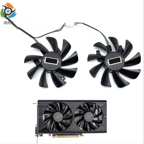 New FD9015U12S T129215SU GPU Graphics Cooling Fan For Radeon Sapphire RX 580 2048SP 8G D5 Graphics V