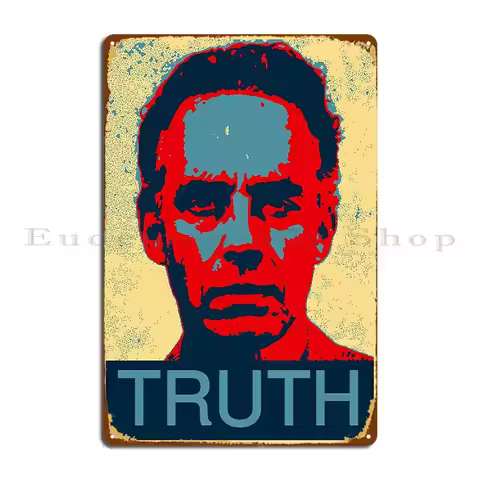 Jordan Peterson Truth Yoshi77 Metal Signs Cinema Garage Bar Printed Bar Tin Sign Poster