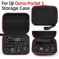 Portable Case Handbag Gimbal Tripod Selfie Stick Wide-angle Lens /MIC Transmitters Handle Storage Bag for DJI Osmo Pocket 3