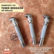 Tuner bengkok 105 handpiece pnp winsa foredom bkn spr TUNER BENGKOK 105 HANDPIECE