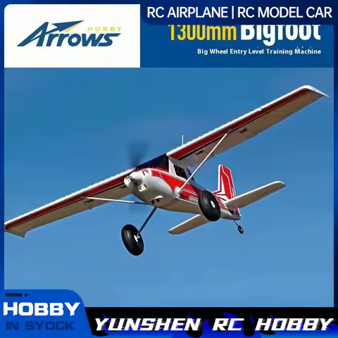 Blue Arrow 1300mm Bigfoot Low-Speed Entry-Level Off-Road Rc Plane Single Wing Propeller Single Engin