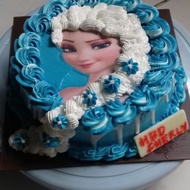 Cake ultah frozen