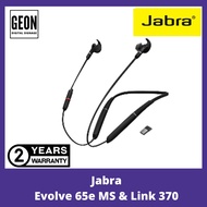 Jabra 6599-623-109 Evolve 65e MS & Link 370 Headset