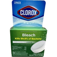 Clorox Automatic Toilet Bowl Cleaner Bleach Block, 2s