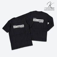 TSHIRT COUPLE T-SHIRT WORDS HE I'M HANDSOME COUPLE T-SHIRT FOR HUSBAND AND WIFE ROMANTIC COUPLE T-SH