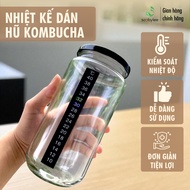 Kombucha Bottle Thermometer, F1 Bottle Temperature Monitoring, Fermentation Control