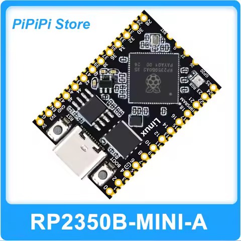 RP2350B Tiny Linux Mini Development Board Raspberry Pi Microcontroller Type-C B16MB FLASH Optional 8