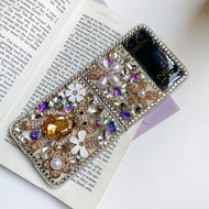 Luxury Diamond Phone Case For OPPO Find N2 Flip N3Flip N3 5G Cover Fashion Rhinestone Shockproof Bac
