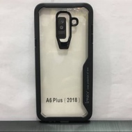 Samsung A6 / A6+ 2018 Cover Transparent Bumper Case Acrylic Sockproof Soft Hard Cover Ipoky A6 Plus