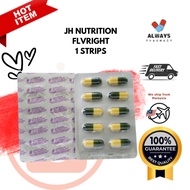 [STRIPS] JH NUTRITION FLVRIGHT 1 STRIPS - UNTUK SELSEMA, BATUK, DEMAM, BADAN LETIH & LESU