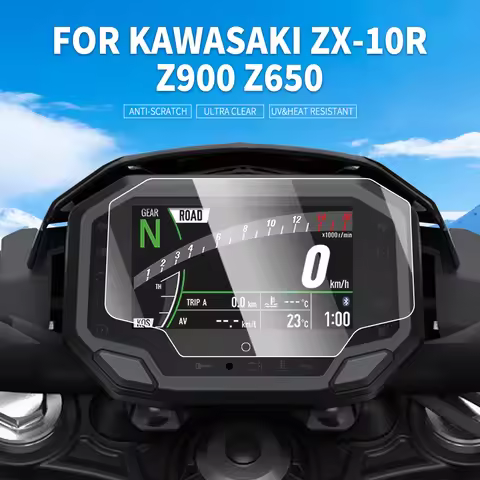 For Kawasaki Z900 Z650 Z H2 NINJA 650 2020-2024 ZX25R ZX10R NINJA 250 2023-2024 Instrument Film Scre
