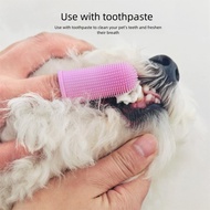 Sloppup Pet Toothbrush Dog Toothbrush Cat Dog Finger Cots 360 Degree Brushing Pet Supplies Cat Tooth